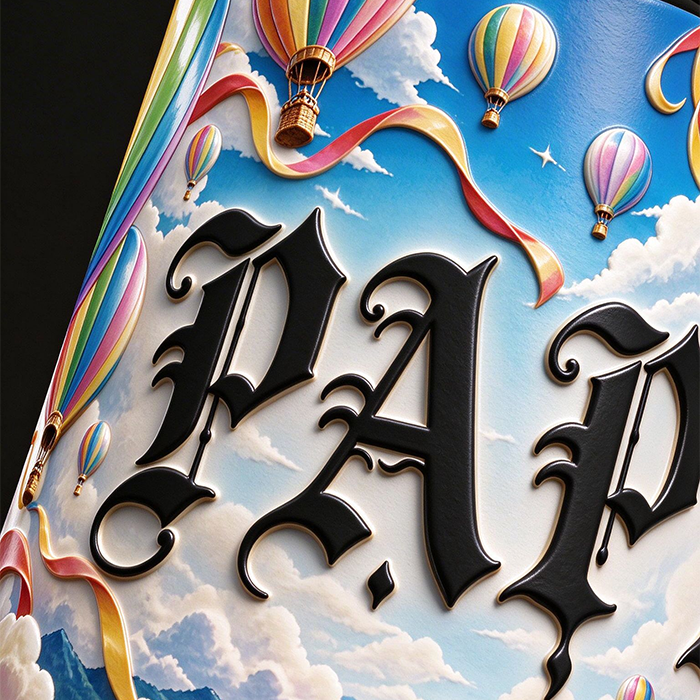 Raised UV sticker artwork 3